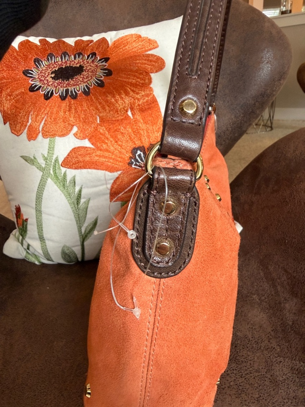 MICHAEL KORS SUEDE BAG - Picture 12 of 15